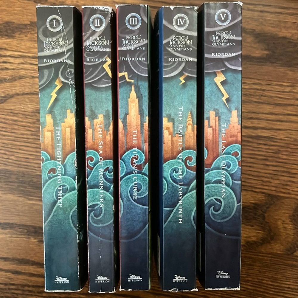Percy Jackson 5 Book Series